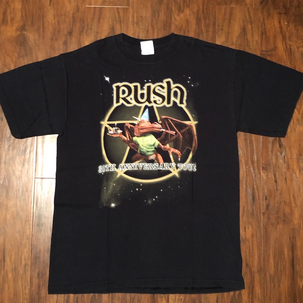 2004 Rush R30 30th anniversary tour t shirt sz m